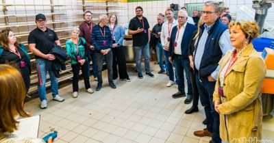 Goście z Elsterwerdy poznali lokalne inwestycje i firmy